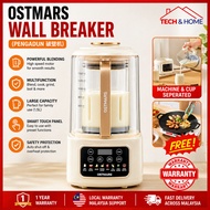 OSTMARS 1500ML Wall Breaker Blender 20 Blade Soya Bean Machine Cup & Machine Separated Auto Clean Pe