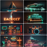 Aquarium Decorative Background Sticker Fish Tank HD Waterproof Background Self-Adhesive Wallpaper30