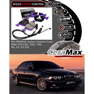 MG-PN0401R BMW 520i 530i 540i E39 740i E38 850Ci M5 X3 X5 CERAMAX CARBON CERAMIC BRAKE PAD