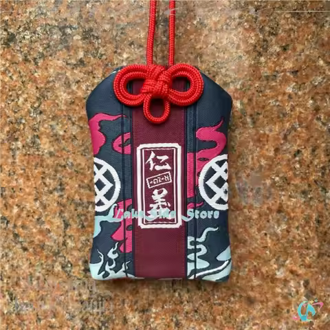 LakeSide Store Anime GIRLS BAND CRY Cosplay Iseri Nina Ukiyoe Pattern Mimori Japanese Amulet Exquisi