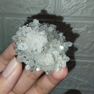 Quartz crystal. crystal flower
