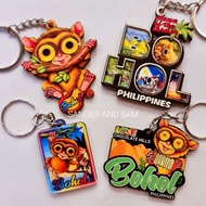 Bohol Colorful Wood Keychain Souvenir