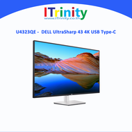 Dell U4323QE UltraSharp 43 4K Curved USB-C Monitor เดลล์ จอมอนิเตอร์ 42.51 นิ้ว IPS 60Hz 100% sRGB รับประกัน 3 ปี On-Site