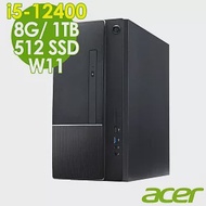 Acer 宏碁 Aspire TC-1750 (i5-12400/8G/1TB+512G SSD/W11)