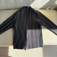 Homme Plisse Issey Miyake 三宅一生 粗花呢開襟外套