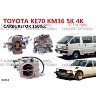 TOYOTA KE70 KM36 7K 5K 4K 3K LITEACE VAN CARBURETOR KE30