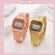 【READY STOCK AT MALAYSIA】Sports Watches Fashion Metal Watches Multifunctional Steel Band Watches Cas