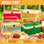 FESTIVE BASKET Flower Box Surprise Delivery Box Gift Box Love Shape Box Love Flower Florist Box Kota