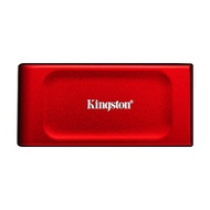 Kingston XS1000 Red External SSD ความเร็ว 1050Mb/s อุปกรณ์เก็บข้อมูลแบบพกพา USB 3.2 Gen 2 (SXS1000R)