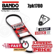 7PK1780 Bando Belt - Honda Accord 2.0 2.4 Fan Belt (2002-2008 year) 7PK 1780