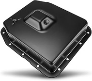 Transmission Oil Pan with Drain Plug Compatible with Ford F-150 Expedition Mustang Explorer Mercury 
