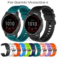 Sporty silicone strap for garmin vivoactive 4 Smart watch