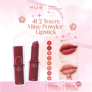 4U2 You're Mine Powder Matte Lipstick - Soft & Smooth