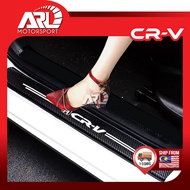 Honda CRV CR-V 4th TOA TFC RM1 RM3 RM4 Door Step Sticker Protector Scuff Plate Sticker For CRV (2016