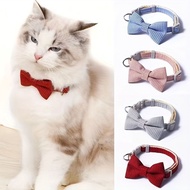 Pet Collar Bow Collar Cat Collar Plaid Collar Cat Collar Plaid Dog Collar Collar