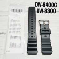 () ORIGINAL G-SHOCK DW-6400 DW-8300 REPLACEMENT BAND. RESIN QUALITY . FREE TOOLS.FREE SPRING BAR.MADE IN JAPAN