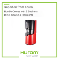 Hurom Slow Juicer H200/H400 Easy Series Cold Press Fruits Vegetables Slow Juicer (Juice Extractor)