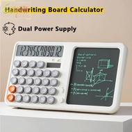 ECYOU  Calculator, With LCD Writing Board Dual Power Supply Scientific Calculator, Large LCD Display