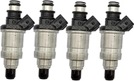 Amrxuts 06164-P2J-000 4pcs Fuel Injectors for 1998 Honda Accord 2.3L Civic 1.6L CR-V 2.0L Odyssey 2.