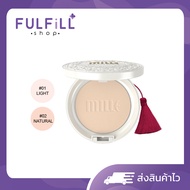 MILLE Super Whitening Gold Rose Pact SPF48/PA++ 11g มิลเล่ แป้งสูตรไวท์เทนนิ่ง ผิวเปล่งประกาย เรียบเ