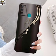 HP Soft Case INFINIX HOT 9 Latest Hot 9 Play/ 2026 - Protective Silicone Casing Cover Pro Camera Mob