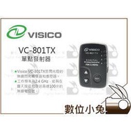 數位小兔【VISICO VC-801TX 無線閃燈觸發器】801 單點發射器 2.4GHz 閃光燈 25m 接收器 引閃