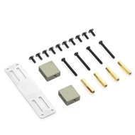 for WPL MN 4WD 6WD Rc Car Spare parts Upgraded Metal Servo Fixed Mount Bracket Kit Parts