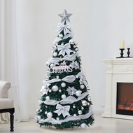 1.8M Hot sales of retractable Christmas tree 3ft-10ft folding Christmas tree with lights and ornamen