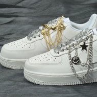 Hip hop decorative chain DIY material punk style rock accessories fashion AF1 air force No.1 shoelac