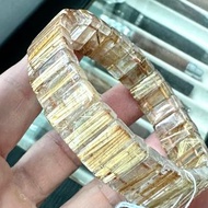 鈦晶手排13mm 鈦晶金絲能量超強 避邪化煞 天然鈦晶排 1536