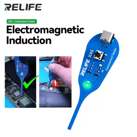 RELIFE XA5 Inductance Tester Non-Contact Coil Detection Tool for PC Mobile PCB Motherboard Repair Di