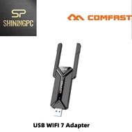 COMFAST CF-983BE 6500Mbps RTL8912AU 802.11BE/AX/AC Tri-Band Gigabit Speed WiFi 7 Wireless USB Adapte