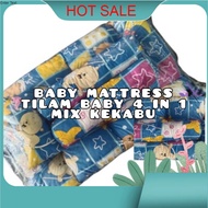 READY STOCK  Tilam Baby Newborn kekabu  Murah 4in1 Baby toto bed Tilam Bayi Set tilam baby newborn/M