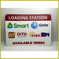 ➩ ∏ ∡ Loading Station Signage | Banners Sintra Board