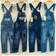 Overall jeans kids for girl baju overall budak perempuan