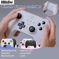 Original 8BitDo Ultimate wireless controller with charging dock Bluetooth/2.4G compatible for switch
