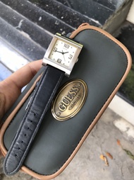 [HCM]Đồng hồ nữ Guess mặt vuông thiết kế đơn giản thanh lịch