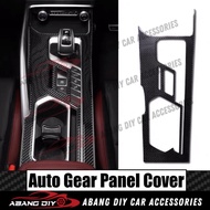 Proton X50 X-50 Auto Gear Panel Cover Interior Carbon Fiber Cover Carbon Fiber Cover