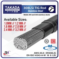 TAKADA 308LSi TIG Rod ER308LSi Stainless Steel Filler Metal 1.0 / 1.2 / 1.6 / 2.4 / 3.2mm