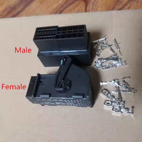 1/2/5pcs/lot 42 Pin Male Or Female Haman hi fi Power Amplifier Plug 42P Connector With Terminal For 