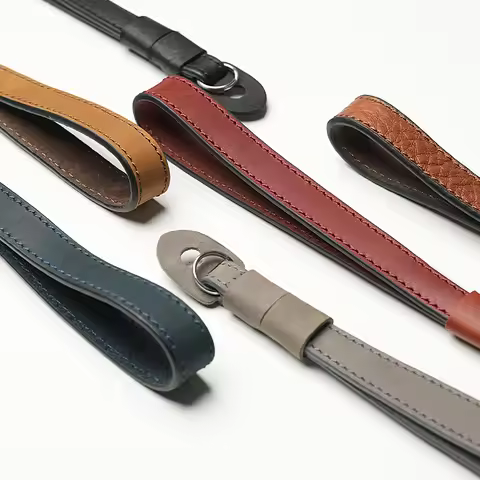Mr.stone Handmade Genuine Leather Camera Wrist Strap For sony a7c2 a7m4 fujifilm xt4 XT5 xt30 Leica 
