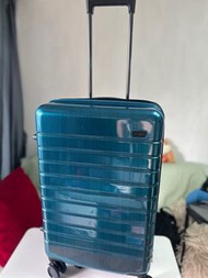 日本超級品牌Airway 25 吋可擴展拉絲湖水綠行李箱；Japan Airway 25 inch expandable luggage 65 x 41 x 28cm （+ 4cm）