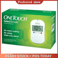 One Touch OneTouch Select Simple Blood Glucose Monitoring With Meter And Lancing Device Only COD