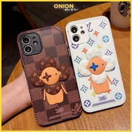 Onion flower LV flexible case for iPhone 11 12 Pro Max 7 8 Plus X XsMax XR
