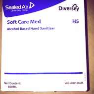 Diversey h5 hand sanitizer