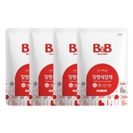 B&amp;B Baby Bottle Cleanser Liquid Refill 500ml *4