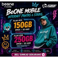 Simkad Beone Mobile | Prepaid Sim Card by MVNO Maxis |  M25 M38 Data Besar High Speed 4G 5G