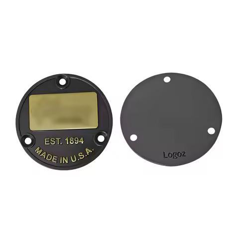 1894 Type Guitar Toggle Switch Back Cover, 54mm Metal Plate for Gibson Les Paul, Gold/Silver Vintage