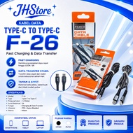 Data Cable FLECO F-16Original / F-26 120W Type-C To Type C
