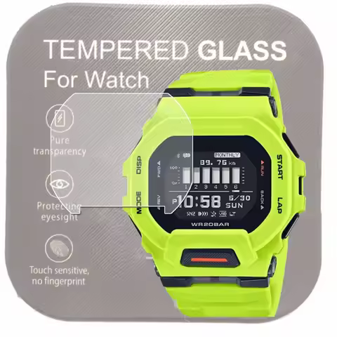 3Pc Glass For GBD-200 GBX-100 GX-56 DW-5600 GW-M5610 GMW-B5000 DW-6900 Clear TPU Nano Film and Explo